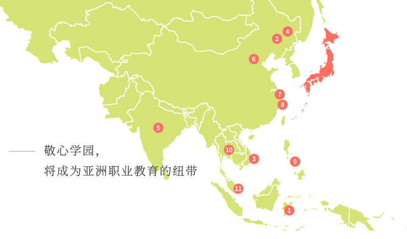敬心学园,将成为亚洲职业教育的纽带