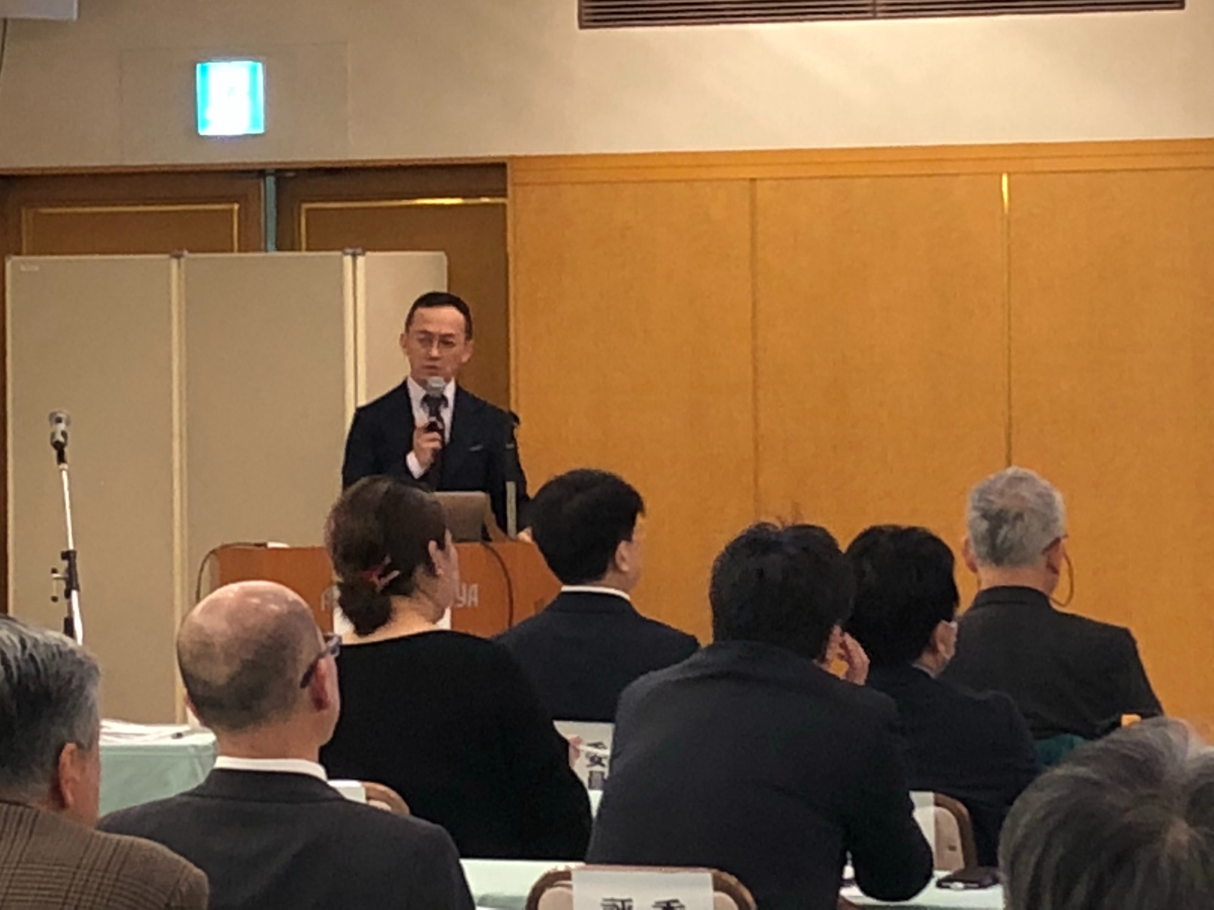 成果報告会の様子（第一部）